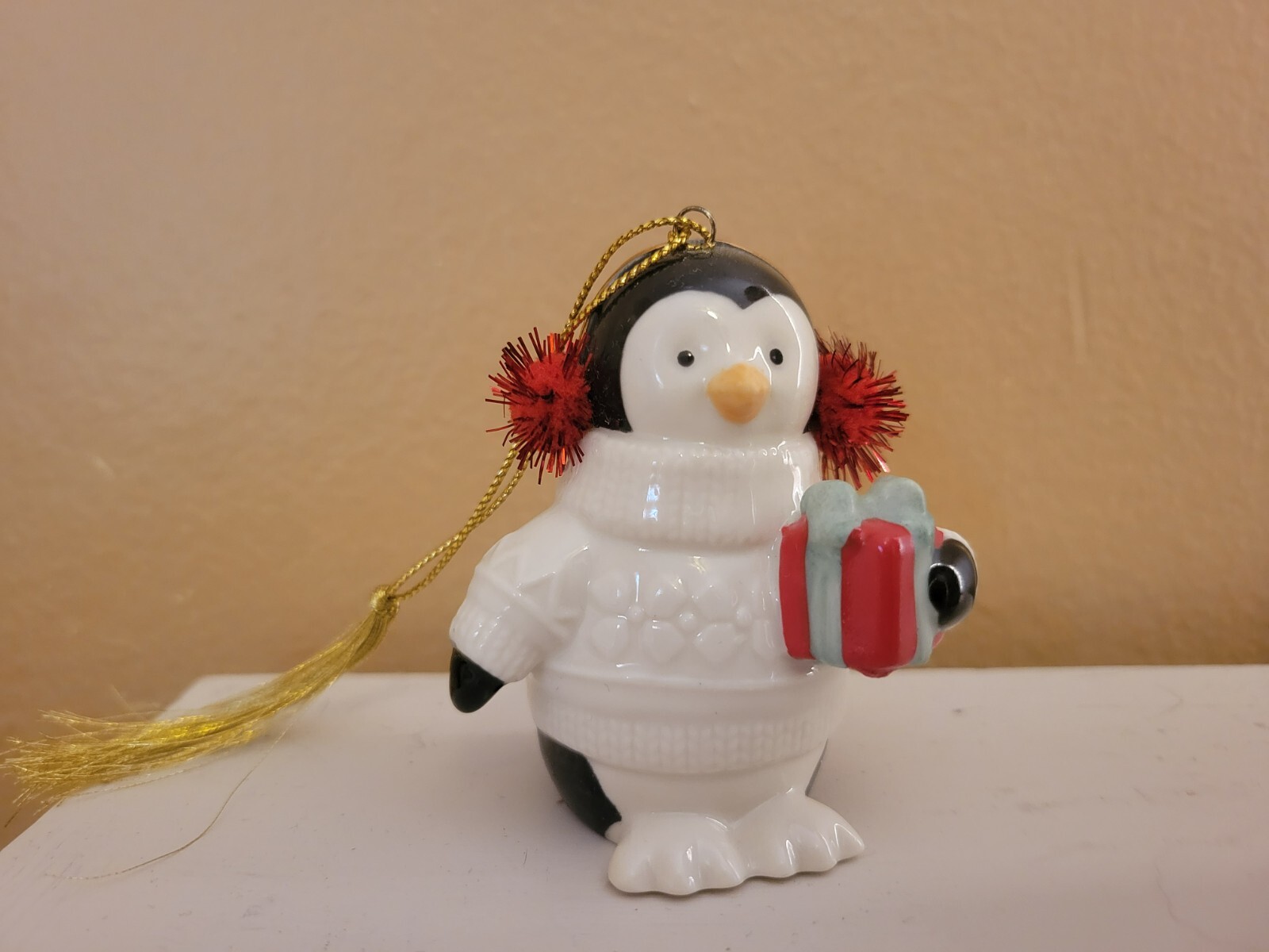 Lenox Penguin Christmas Ornament - 856361