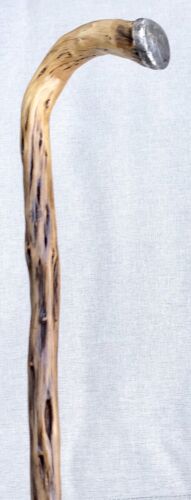 Vintage Antique 1890’ Sterling Silver Irish Blackthorn Walking Stick Cane Old - 第 1/12 張圖片