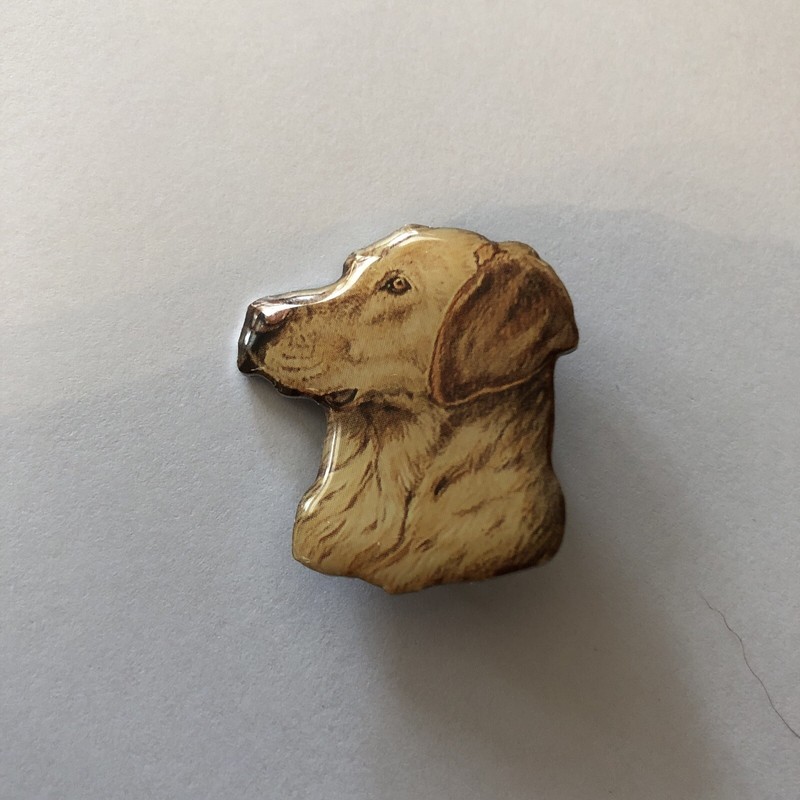 Yellow Lab Pin