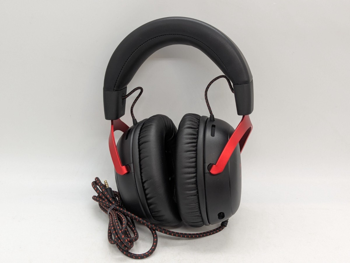 HyperX Cloud III gaming headset 3.5mm wired red/black for PC PS5