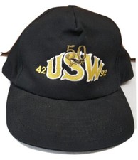 USW 50 Year Vintage Snapback Hat United Steelworkers - USA MADE
