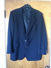 Jos. A. Banks Navy Blue Wool Blazer, 43L
