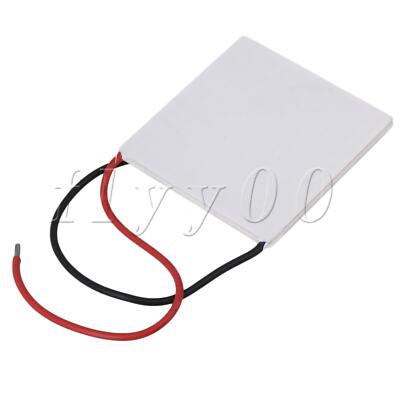 Thermoelectric Peltier Cooler Peltier Plate Module 62x62mm White
