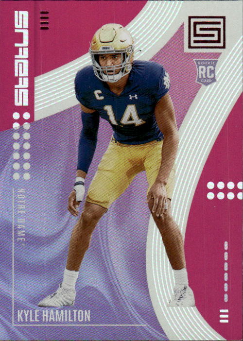 Kyle Hamilton Panini Chronicles Draft Picks Status #4 Pink