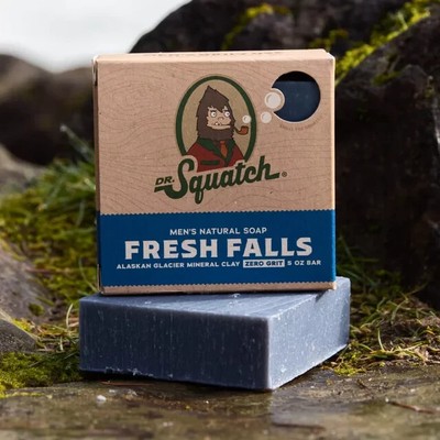 Dr. Squatch Soap Men's All Natural Variety Bar Soaps 5 oz (Choose Your Scent)