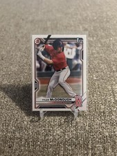 2021 Bowman Draft #BD-3 Tyler McDonough 1ST BOWMAN