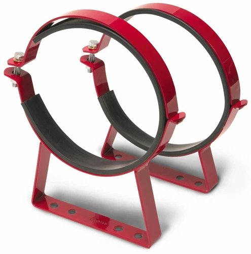 Nitrous Bottle Bracket Kit NOS NX ZEX Dry Wet Cheater 10lb 15lb 7" Red Steel