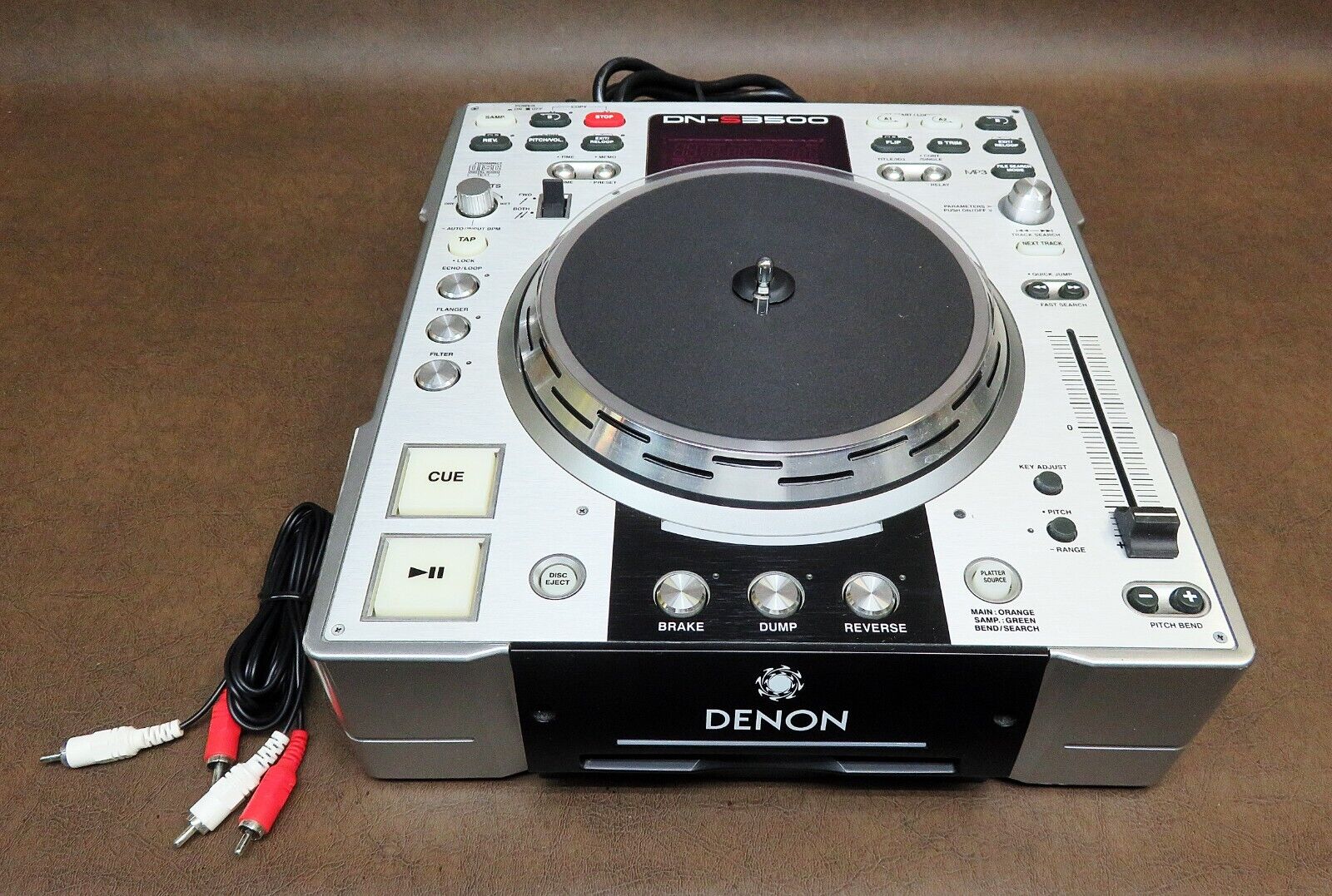 Denon DN-S3500 Professional DJ CD/MP3 Player with Direct Drive