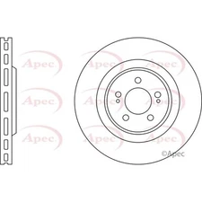 Apec Front Brake Disc DSK2779 - OE High Quality Precision Engineered Part
