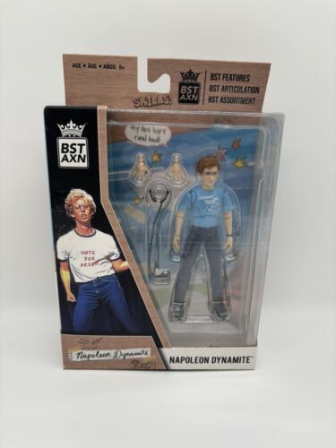The Loyal Subjects BST AXN: Napoleon Dynamite Articulated Figure - Blue Shirt