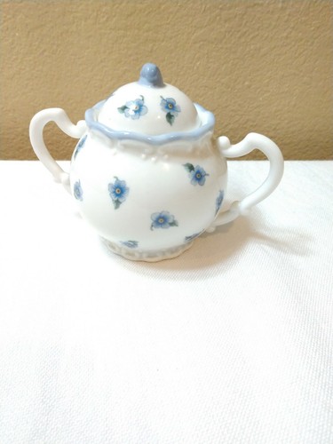 Vintage Sugar Bowl Floral Lidded Applause Taiwan Porcelain