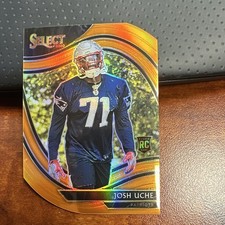 Panini Select 2020 Josh Uche Rookie Field Level #395 New England Patriots