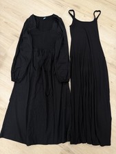 Two New Old Navy Elegant Black Midi Summer Dresses Dress  Women