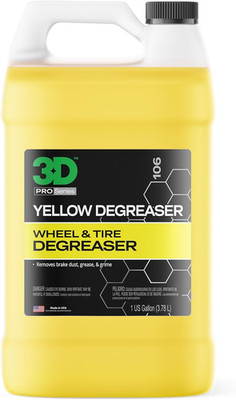 Yellow Degreaser   Non-Acid Wheel & Tire Cleaner Spray for Brake Dust, Grime & T