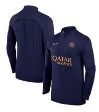Paris Saint-Germain Strike Elite Men's Nike Storm-FIT Soccer Drill TOP Size CL