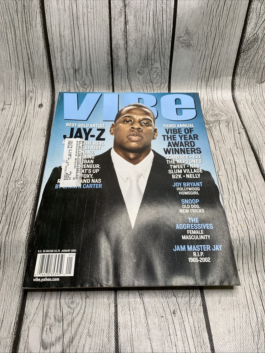 Vibe Magazine January 2003 Jay-Z Scarface Eve The Neptunes Tweet