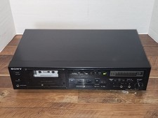 Sony TC-R303 Stereo Cassette Deck Player  Recorder AS-IS for PARTS OR REPAIR
