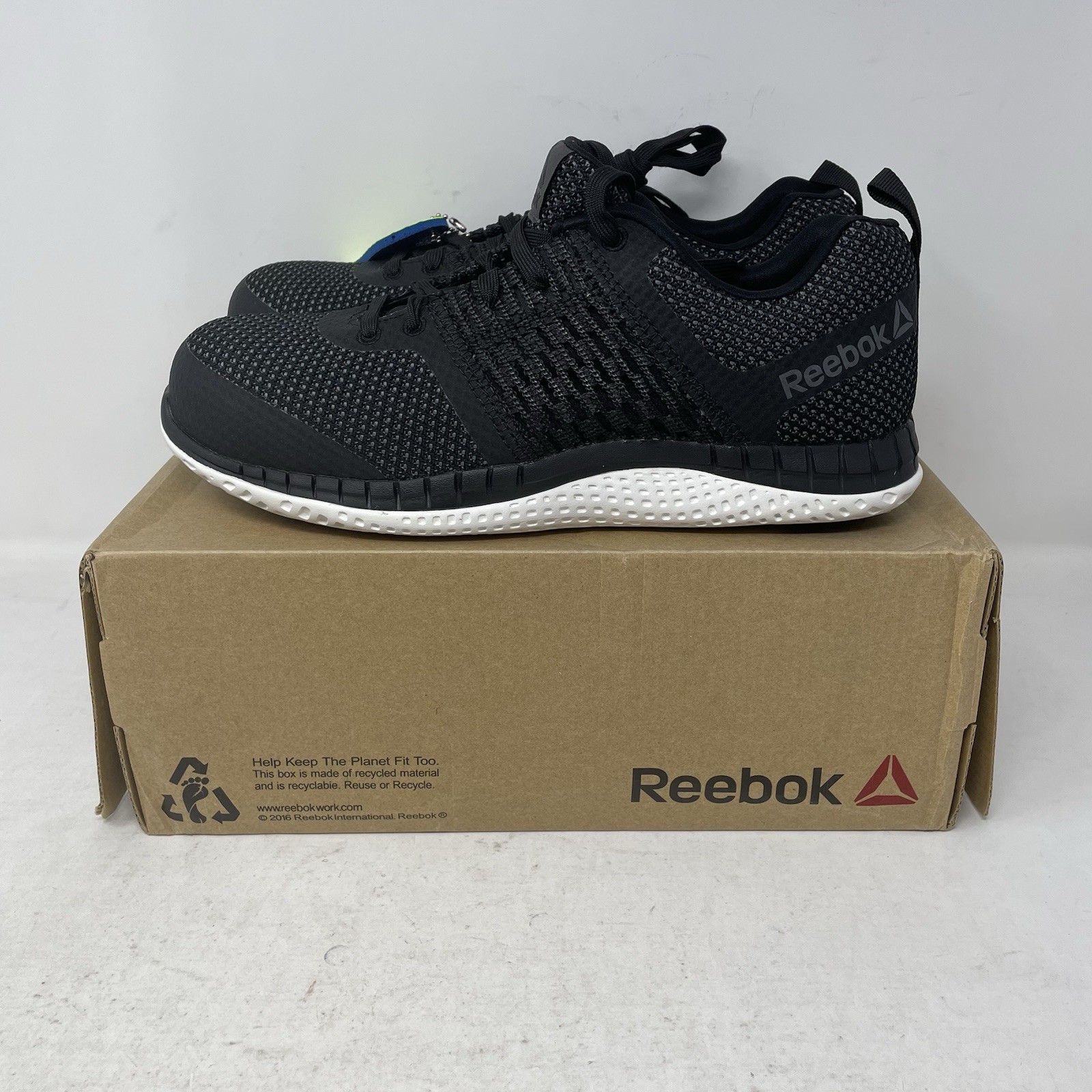 Reebok Print Work ULTK Black Composite Toe Safety Work Shoes Women's Size 11M