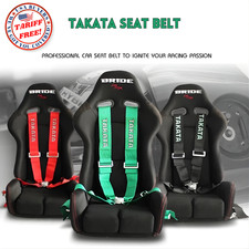 Takata 4 Point Snap-on 3 With Camlock Racing Seat Belt Harness Universal