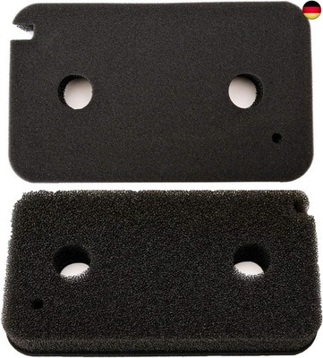 2X Filter Schaumstofffilter Ersatz für Miele Edition 111 T8860WP, T8861WP, 