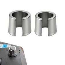 2PCS Car Battery Post Shims, Pure Lead Anode Cathode Vehicle Terminal Sleeves,