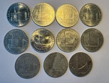 1939 Union Pacific Rail Road Golden Gate International Exposition Lot Of 11