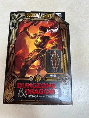 2023 Hasbro Golden Archive Dungeons & Dragons Holga Figure - Mint in Damaged Box
