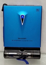 Sharp MD-ST55 Portable MD Player Playback minidisc Walkman