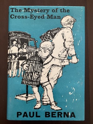 Paul Berna/Mystery of the Cross-Eyed Man/HBDJ/First Edition/1965/Barry Wilkinson