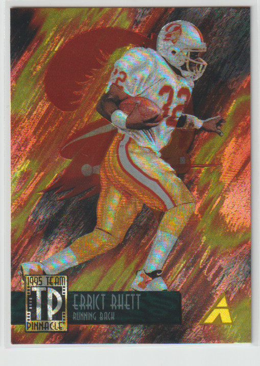 Errict Rhett Bam Morris 1995 Pinnacle Team Pinnacle #6 Bucs Steelers