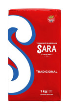 SARA Yerba Mate Elaborada Tradicional 1 kg 2.2 lb Uruguayan Yerba Mate Tea -