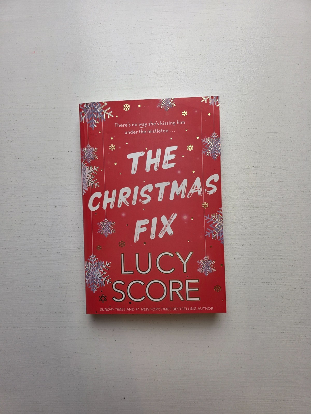 The Christmas Fix by Lucy Score Romantic Comedy Holiday Fiction Book