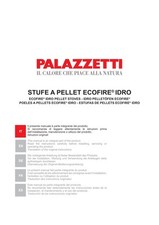 Manuale istruzioni installazione caldaia pellet PALAZZETTI Martina Idro Lux