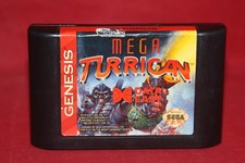 Mega Turrican (Sega Genesis, 1994) Authentic Game Cartridge