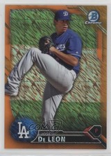 2016 Bowman Chrome Prospects Orange Shimmer Refractor Jose De Leon #BCP151 1k5