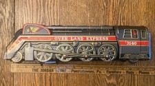 Vintage Modern Toys Overland Express 3140 Tin Lithograph Train 50  s, Untested