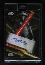 2022 Topps Chrome Black Star Wars 49/50 Philip Anthony-Rodriguez as Auto 0o5t