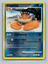Kingler Reverse Holo Rare Great Encounters 20/106 MP on eBay