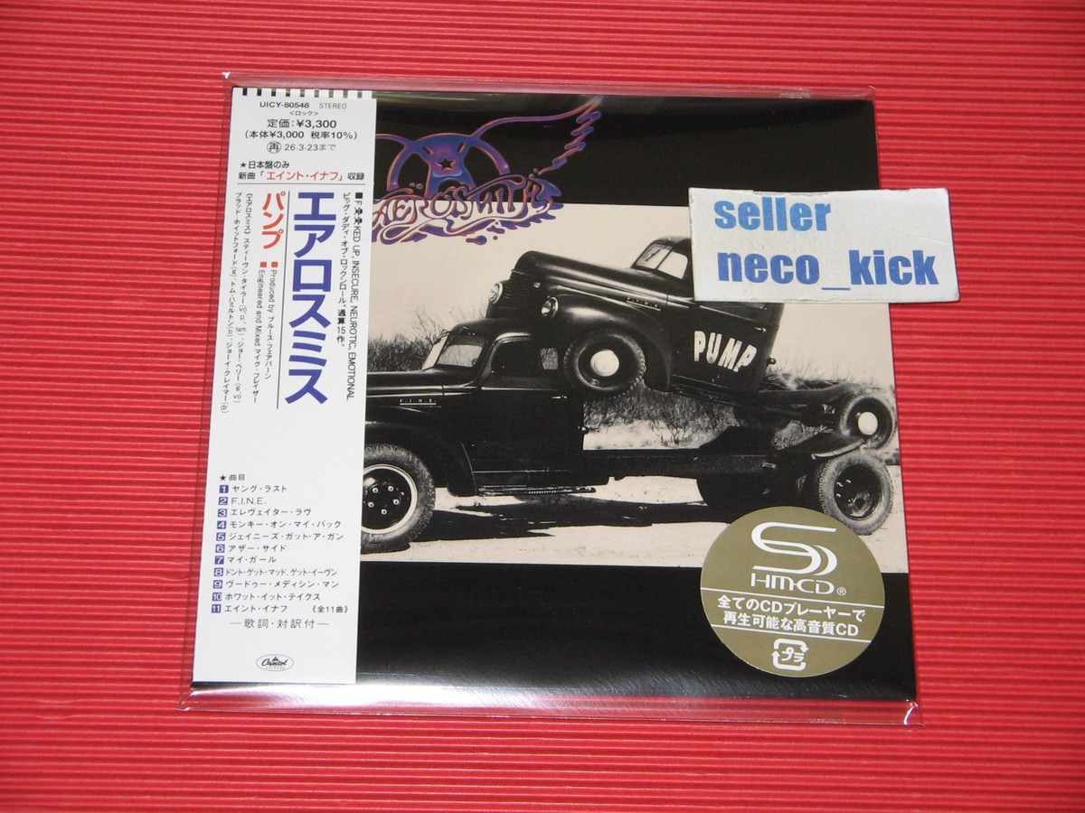 11B AEROSMITH PUMP WITH BONUS TRACKS 2025 JAPAN MINI LP SHM CD | eBay