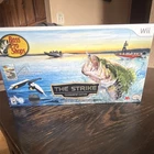 Bass Pro Shops The Strike Nintendo Wii w/ Fishing Rod Peripheral & Manual