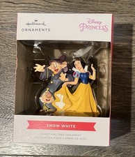 2025 Hallmark Ornament Snow White Dwarves Dopey Happy Disney Princess NEW IN BOX