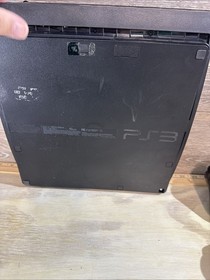 Sony PlayStation 3 Slim PS3 160gb CECH-3001A with 10 games 2 Controllers EUC