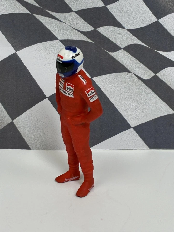 Alain Prost McLaren 1:43 Scale Racing Figure Cartrix CT06 - Image 2 of 4