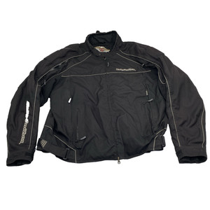 Genuine Harley-Davidson 98268-08VM Padded XXL Road Warrior Black Riding Jacket