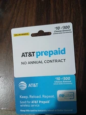 65 Prepaid ATT Phone Card For Sale