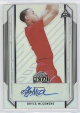 2021-22 Leaf Metal Bryce McGowens #BA-BM1 Auto 0u66
