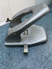 Vintage Mutual Punch No. 50 1950's Grey Metal 2 Hole Paper Punch Office Desk — photo 4