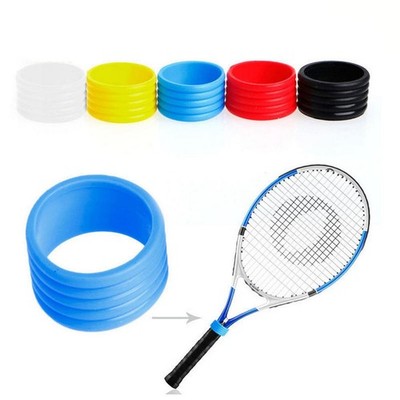 Silikon Squashschläger feste Ringe 10er Pack 2,5 cm x 1,5 cm für Griffband