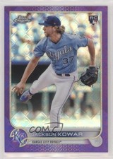 2022 Topps Chrome Logofractor Edition Purple Refractor 61/250 Jackson Kowar 1u4