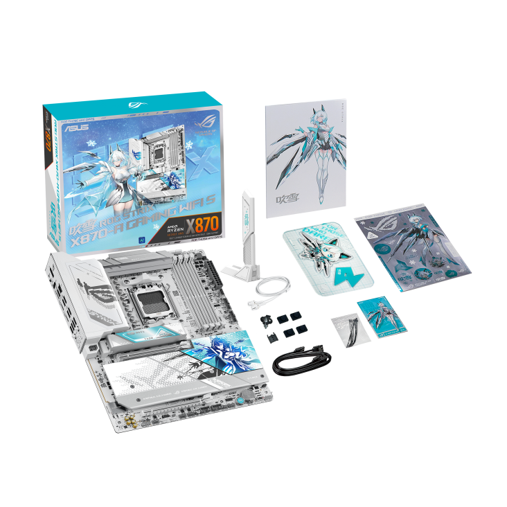 ASUS ROG Strix X870-A GAMING WIFI S BLOWS SNOW AM5 DDR5